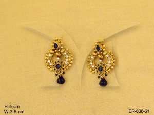 Traditional Polki Earrings