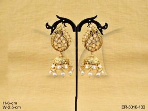 Jhumki Polki Jewellery Earrings