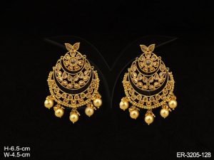 Traditional Polki Earring Jewellery