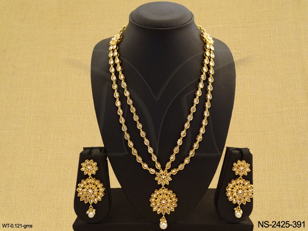 Polki jewellery necklace Sets