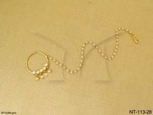 Polki jewellery Nath