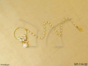 Polki jewellery Nath