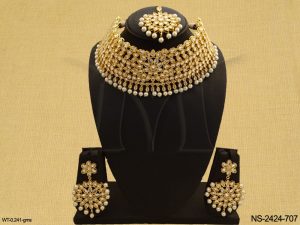 Polki jewellery Necklace Sets