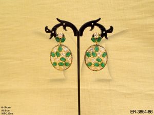 Polki Jewellery Earrings Set