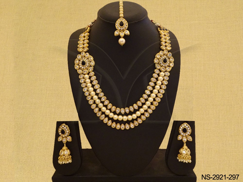 Polki Stone Jewellery Necklace