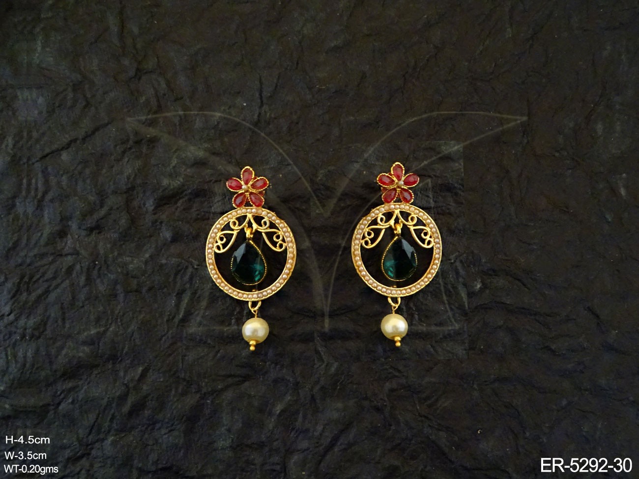 Polki Earrings Set Jewellery