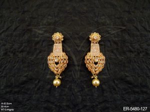Bollywood Style Polki Earrings