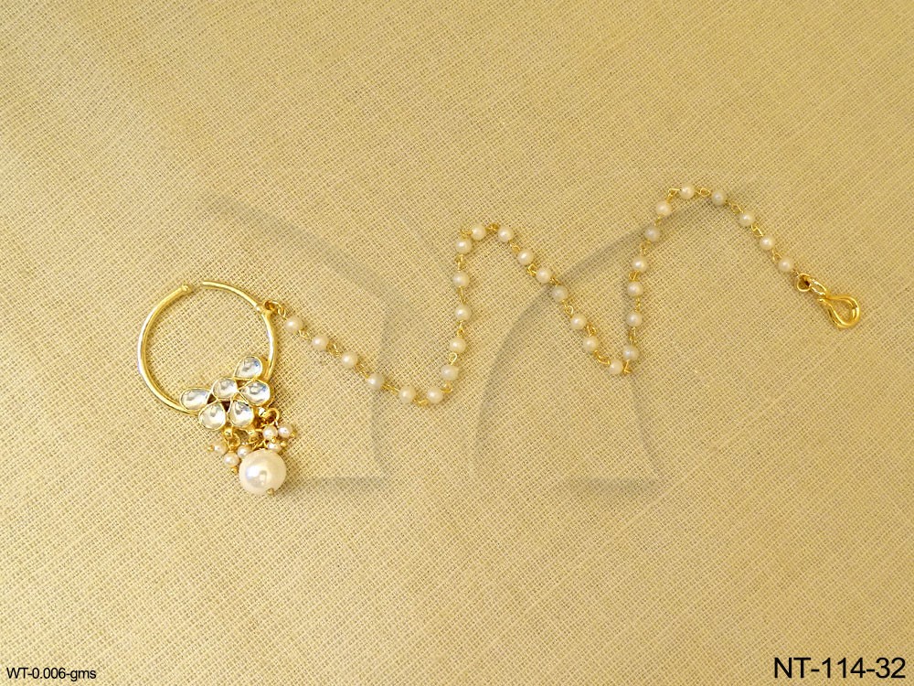 Polki jewellery Nath